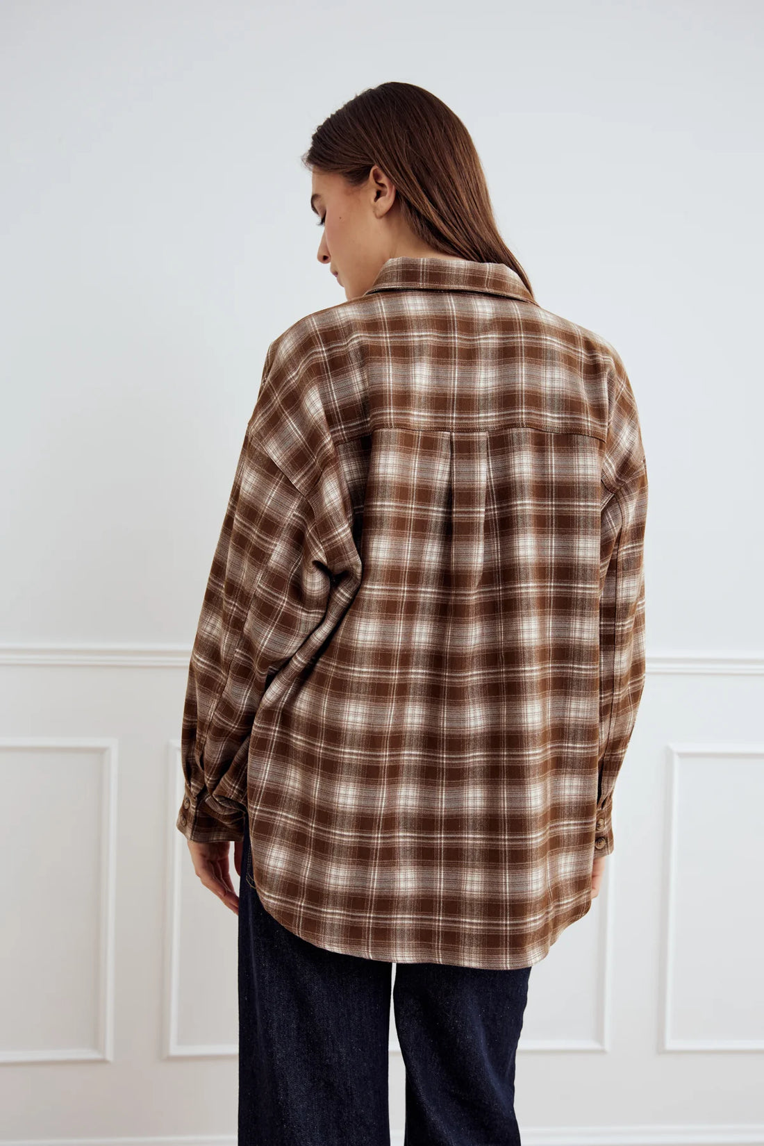 Noella Lisa Shirt Celestin Brown Check