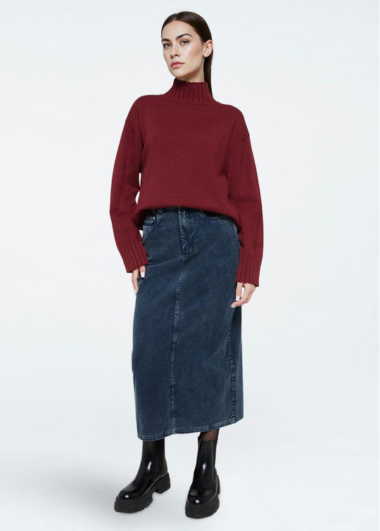 Minimum Darcy turtleneck merlot