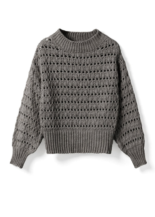 Noella Loranne Knit Dark Grey