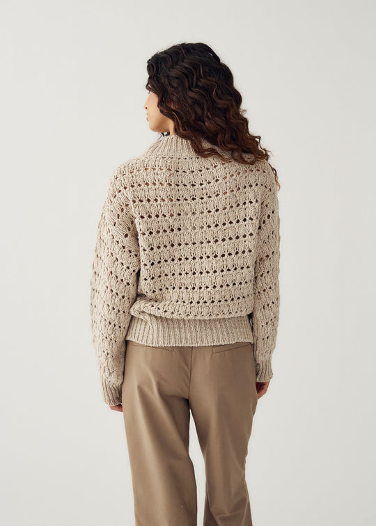Noella Loranne Knit Oatmel