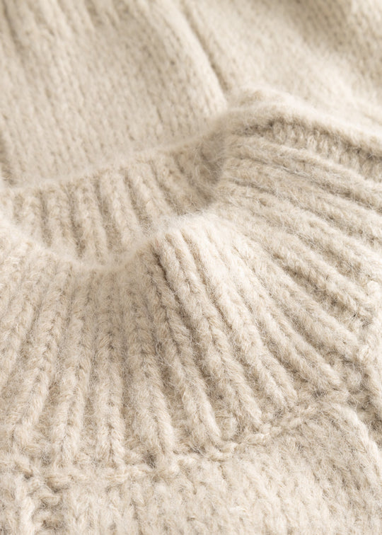 Noella Lynx Knit Ivory
