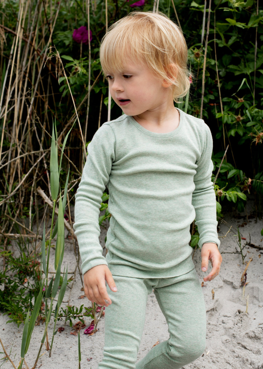 Serendipity Slim Tee Sage