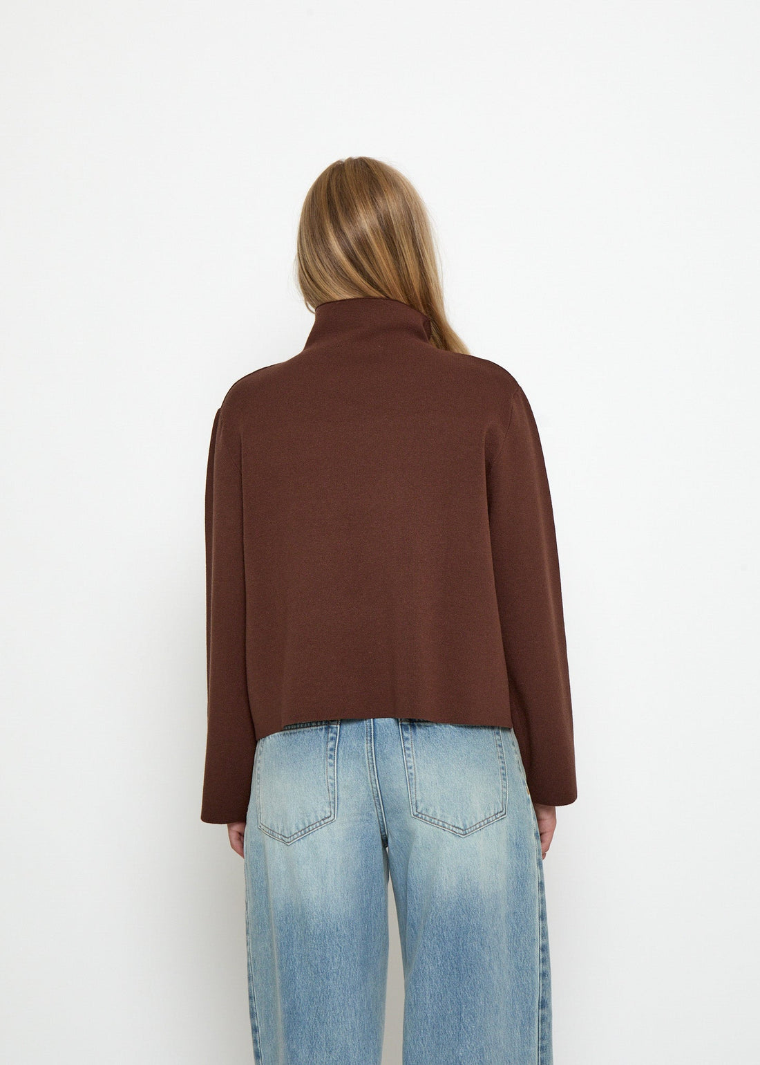 Minus MSLupi High Neck Knit Pullover Tiramisu