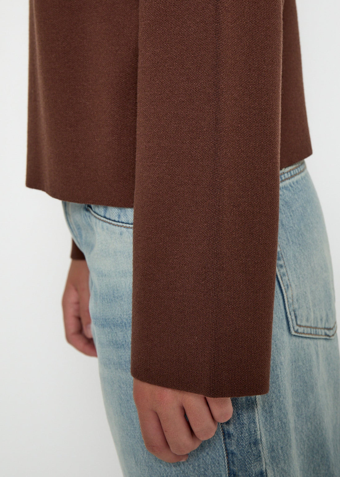 Minus MSLupi High Neck Knit Pullover Tiramisu