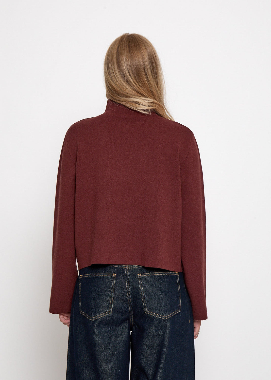 Minus MSLupi High Neck Knit Pullover Andorra Red