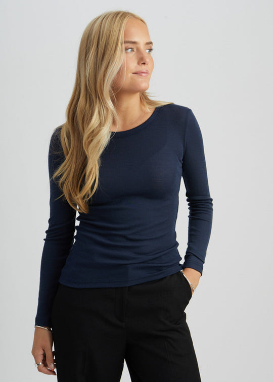 Minus MSCally Long Sleeve Top Sky Captain