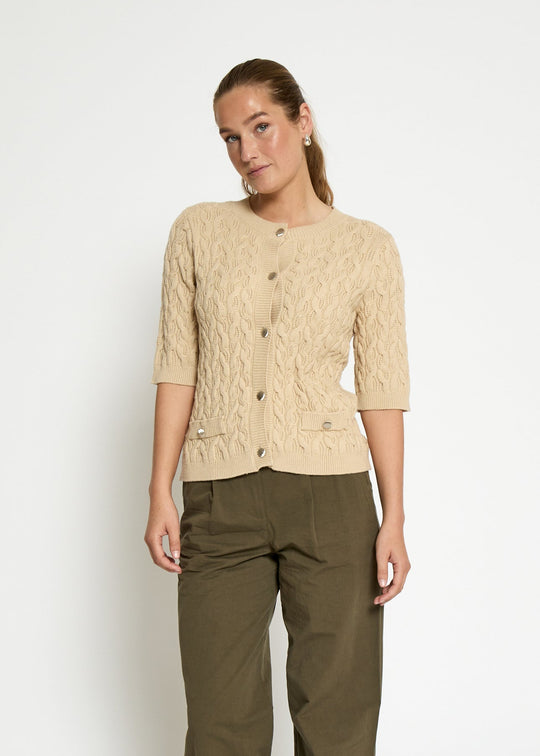 Minus MSFilucca Knit Cardigan Sand