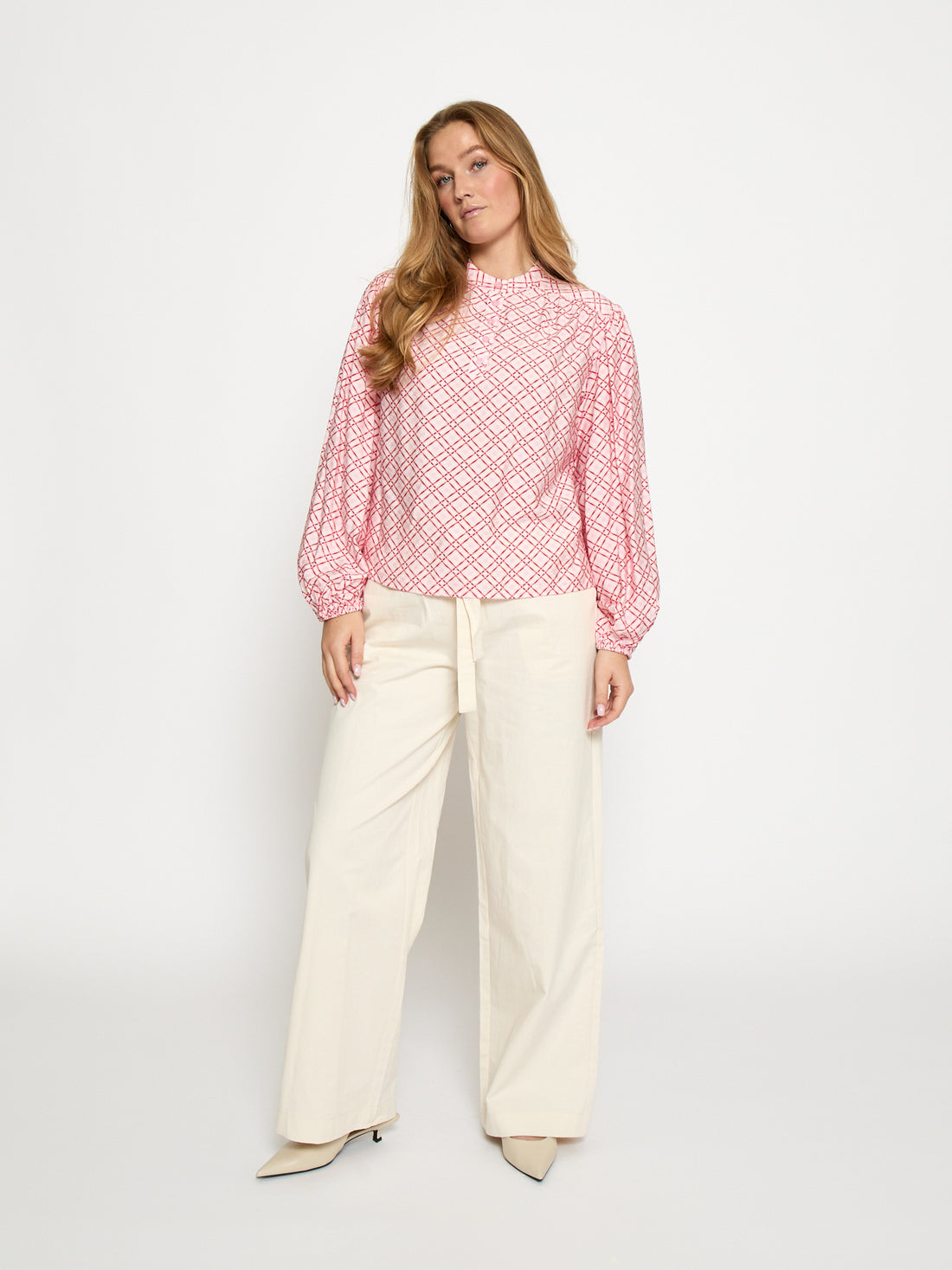 Minus MSSelvine Blouse Prism Pink Print