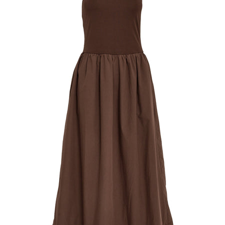 Minus MSMarie Midi Dress 5065 Chestnut
