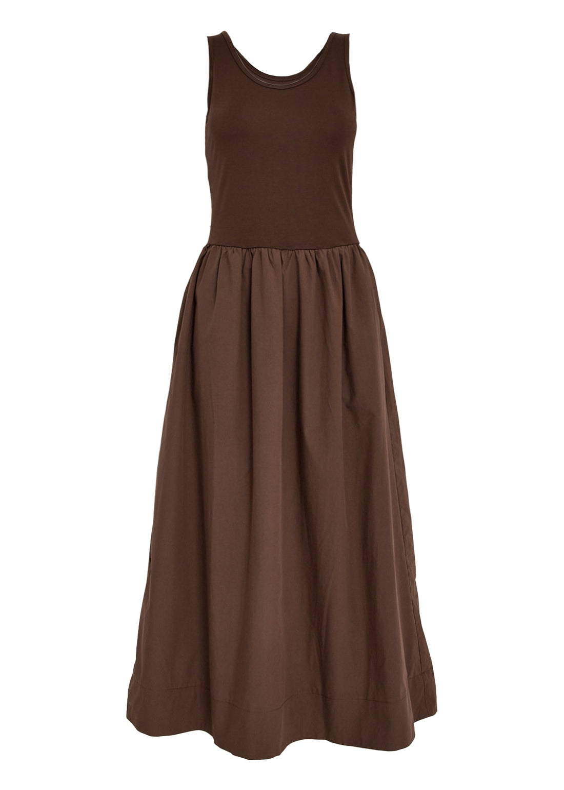 Minus MSMarie Midi Dress 5065 Chestnut