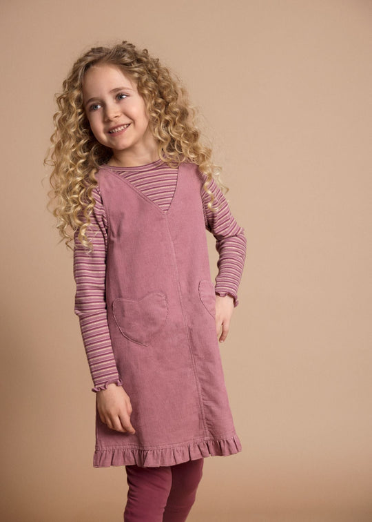 Minymo Spencer Cord w. Lining Nostalgia Rose