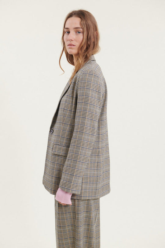 Basic Apparel Marjorie Blazer light khaki/black