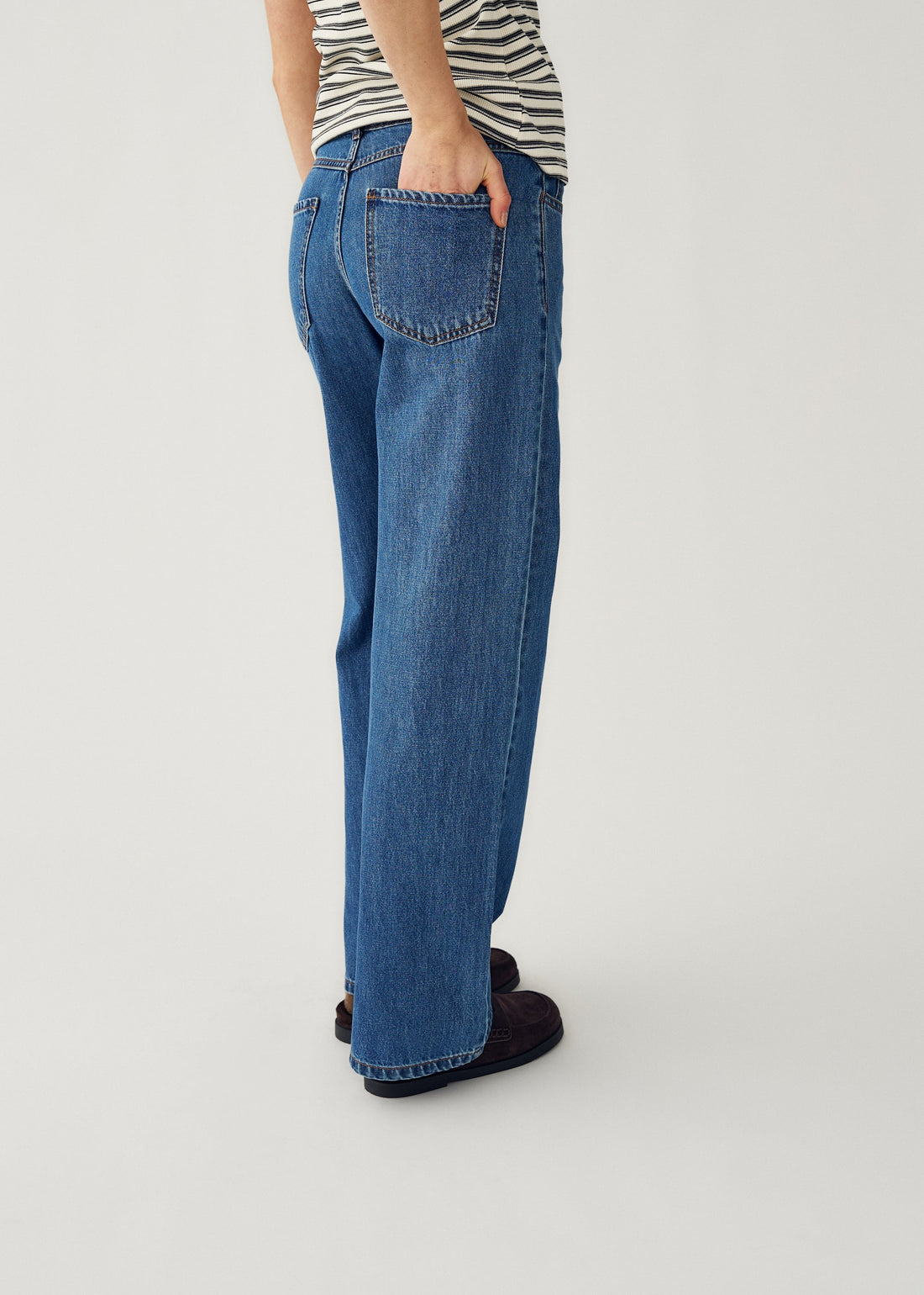 Noella N-Katy MW Jeans Blue Wash