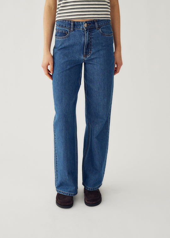 Noella N-Katy MW Jeans Blue Wash