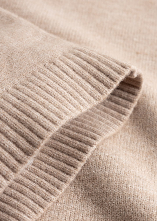 Noella N-Marilynn Knit Vest Sand Melange