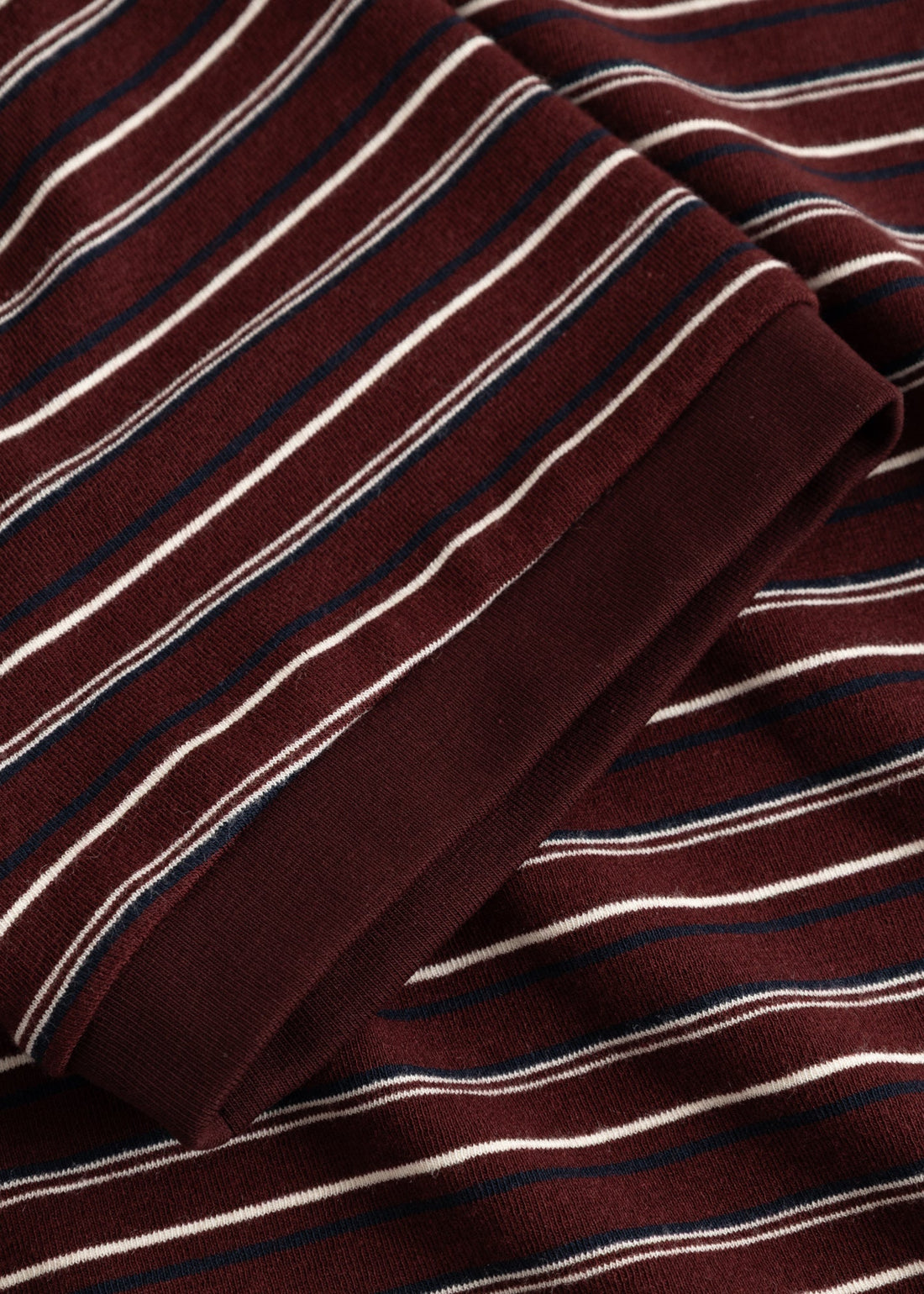 Noella N-Mykel Top Dizzy Burgundy Stripe