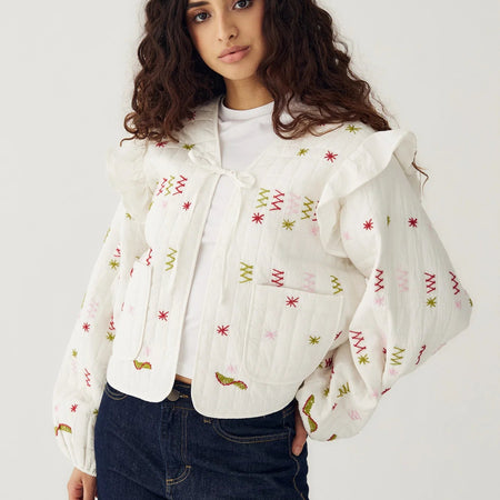 Noella Skye Jacket Ivory