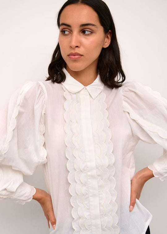 Karen av Simonsen nadiakb skjorta ljus vit