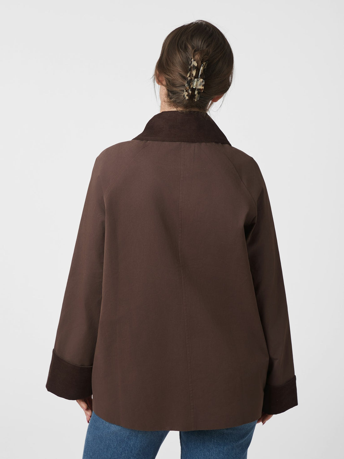 Neo Noir Anastacia Cord Jacket Brown