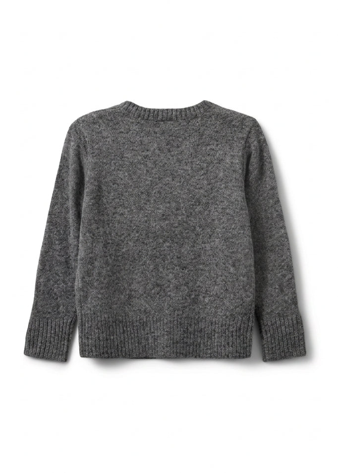 Sofie Schnoor Minnikkb Knit Dark Grey Melange