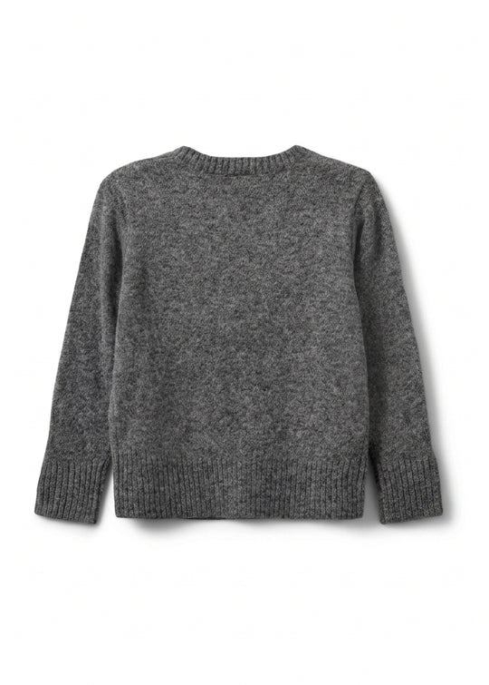 Sofie Schnoor Minnikkb Knit Dark Grey Melange