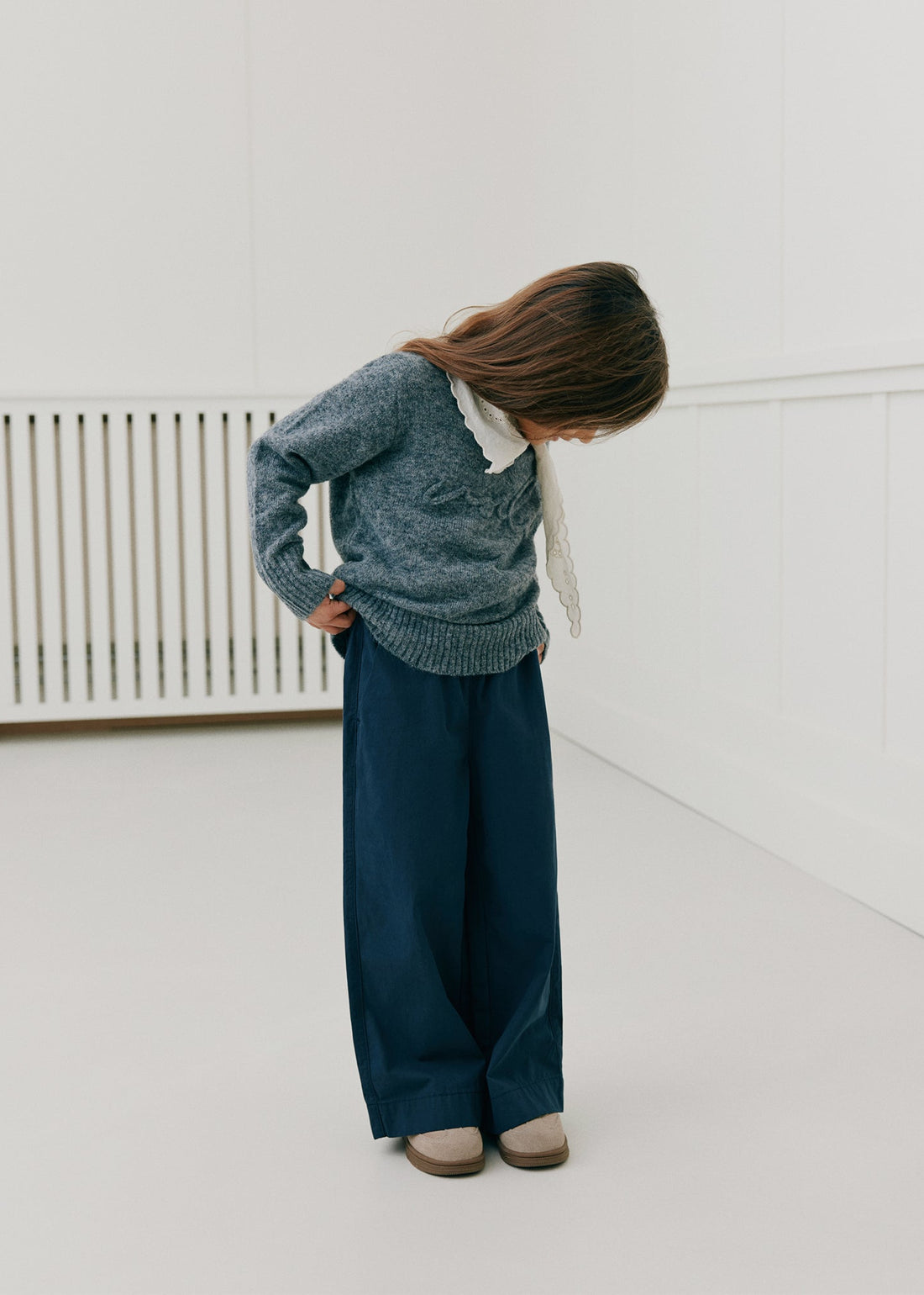 Sofie Schnoor Minnikkb Knit Dark Grey Melange