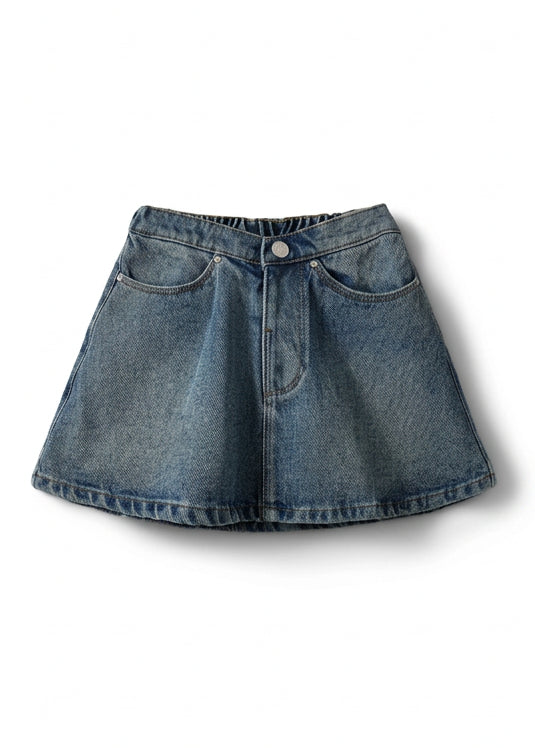 Sofie Schnoor Indigokb Skirt Denim Blue