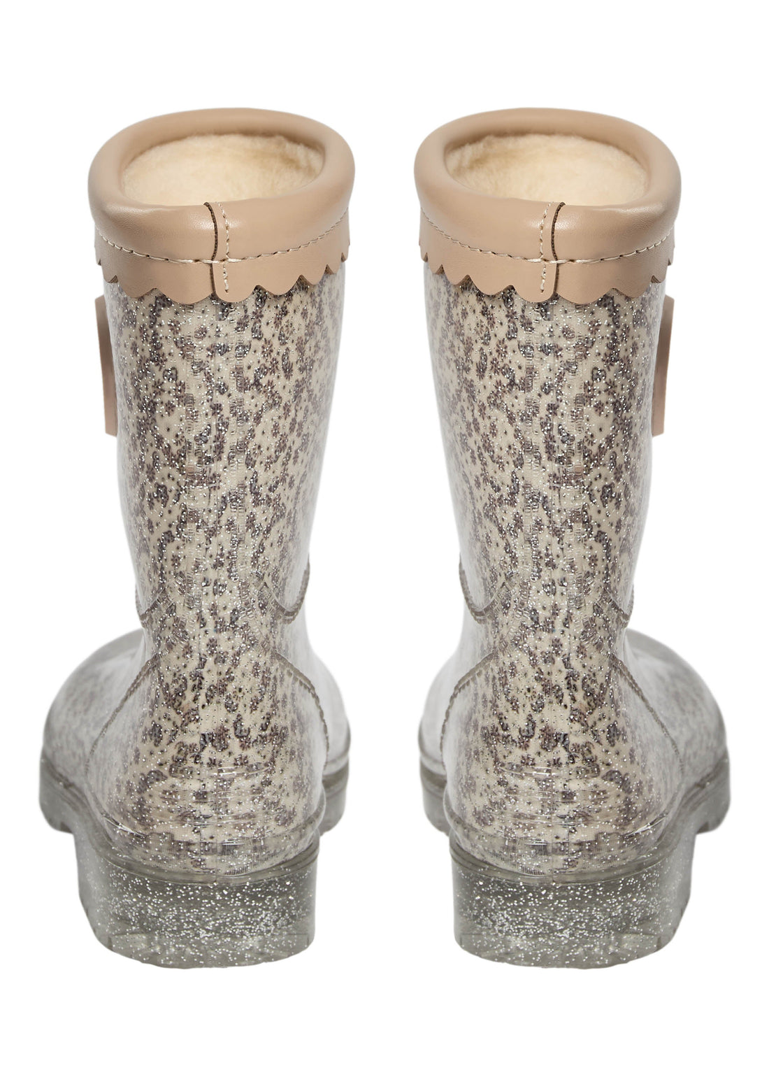Sofie Schnoor Mellykb Rubber Boot W. Lining Off White W AOP