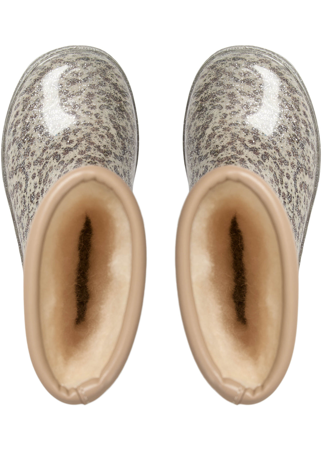 Sofie Schnoor Mellykb Rubber Boot W. Lining Off White W AOP