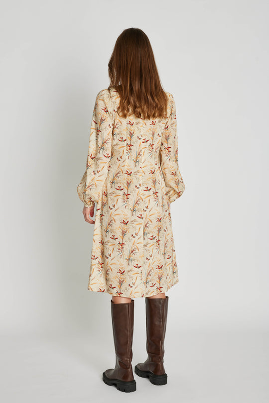 PBO Pepmo silk dress Nature