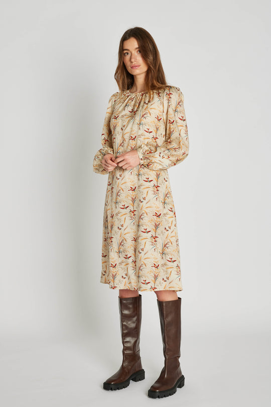 PBO Pepmo silk dress Nature