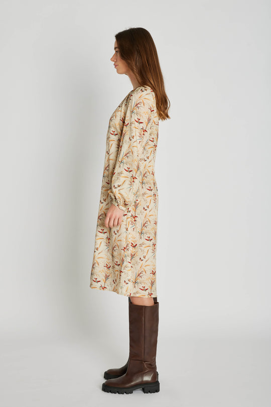 PBO Pepmo silk dress Nature