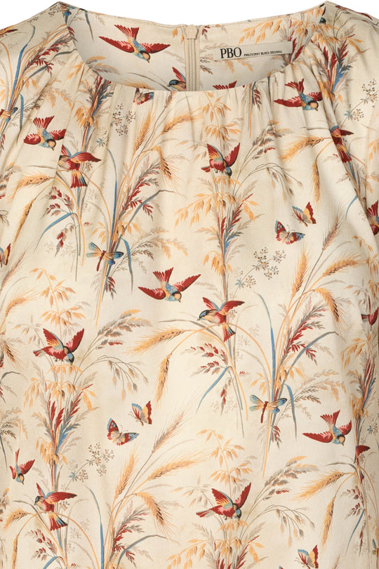 PBO Pepmo silk dress Nature