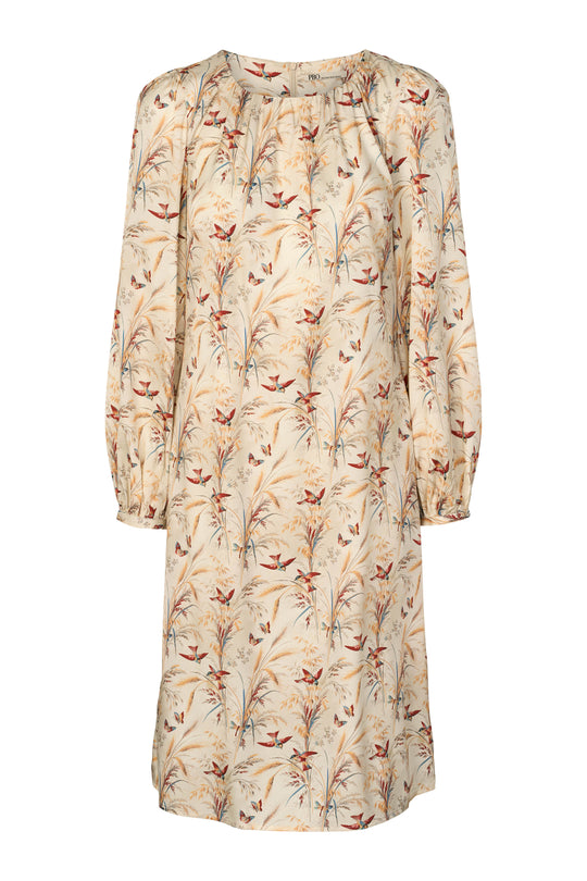 PBO Pepmo silk dress Nature