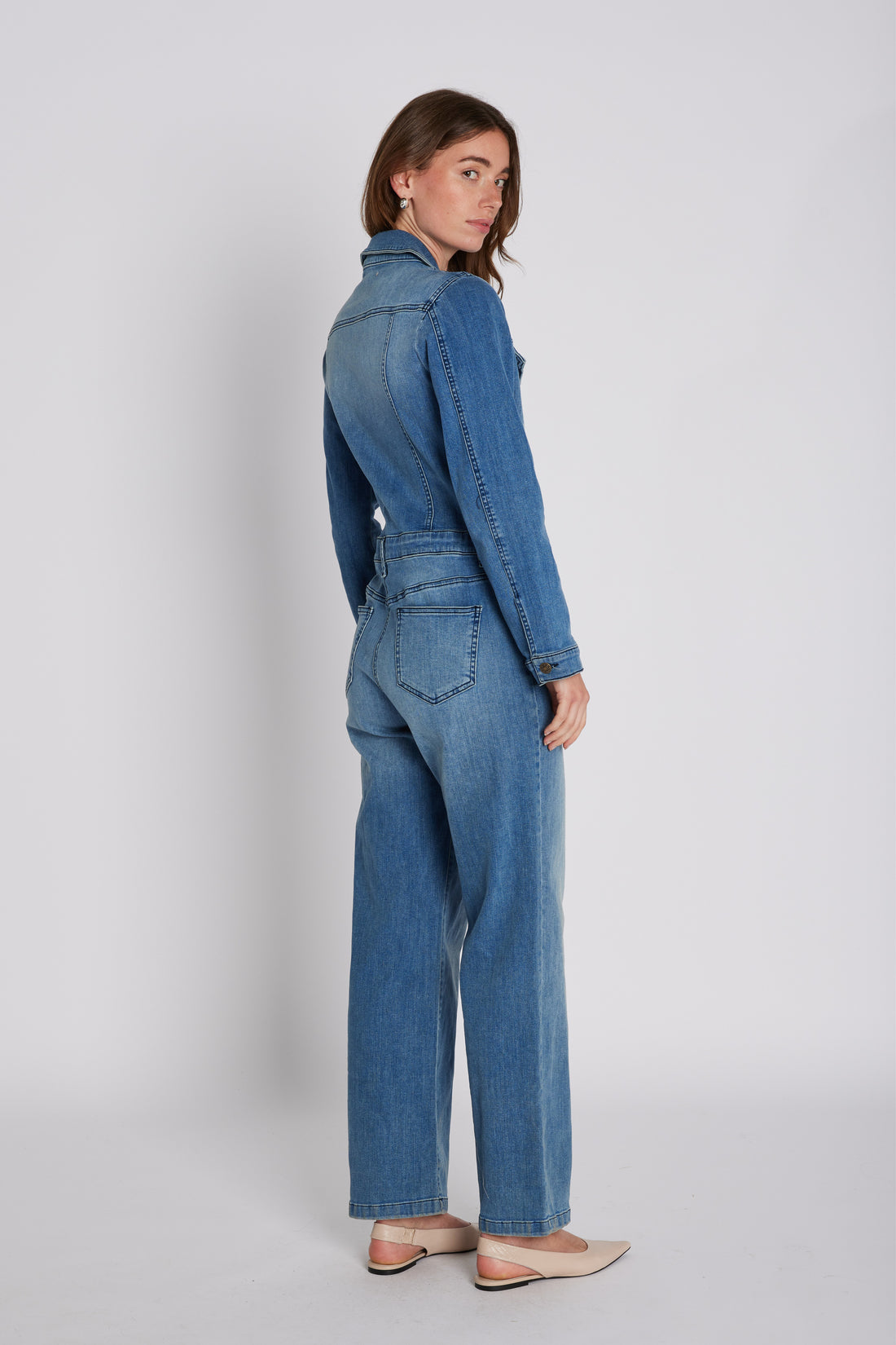 PBO Bello jumpsuit denim blue