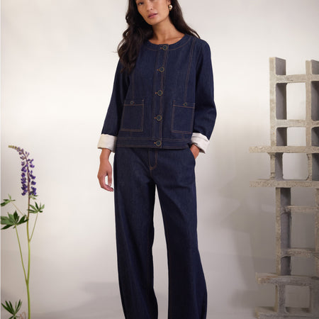 PBOAnera jeans Dark denim