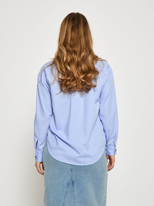 Peppercorn PCMari Shirt Cornflower blue