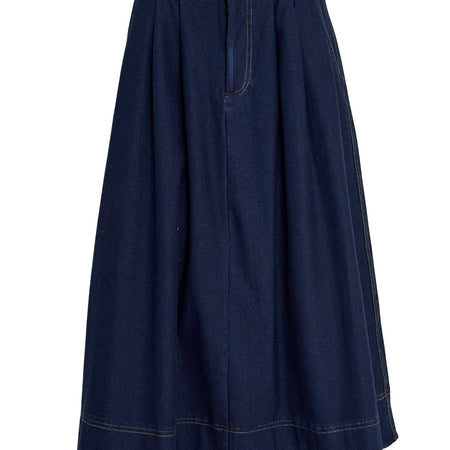 Peppercorn PCNaddie Skirt dark denim