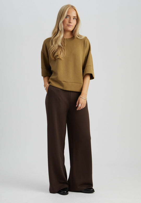 Peppercorn PCMinnie Grs Pant Java Brown