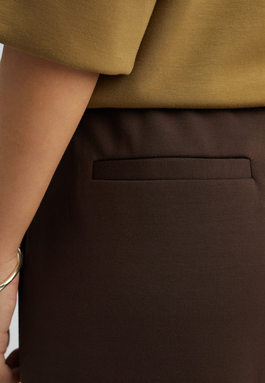 Peppercorn PCMinnie Grs Pant Java Brown