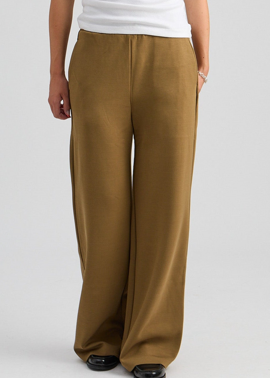 Peppercorn PCMinnie Grs Pant Kangaroo Brown