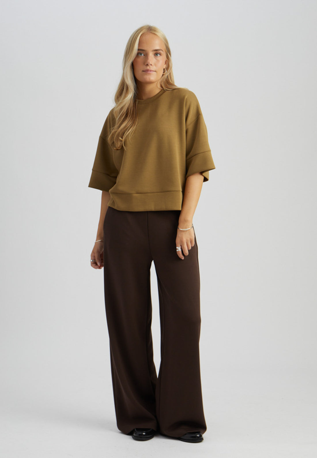 Peppercorn PCMinnie Grs Blouse Kangaroo Brown