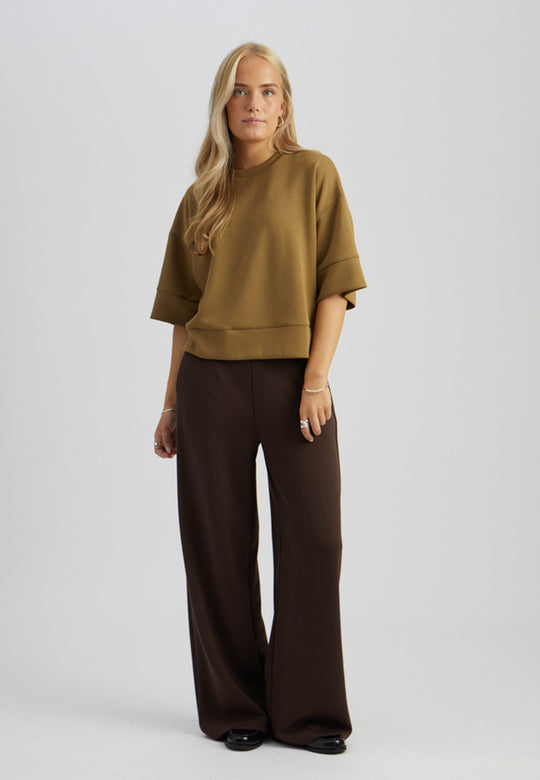 Peppercorn PCMinnie Grs Blouse Kangaroo Brown