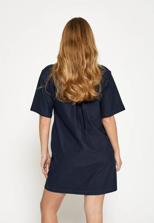 Peppercorn PCNaddie Dress Dark Denim