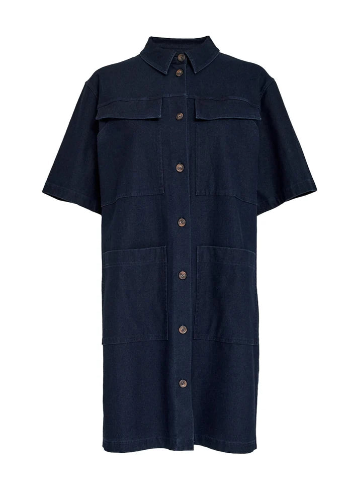 Peppercorn PCNaddie Dress Dark Denim