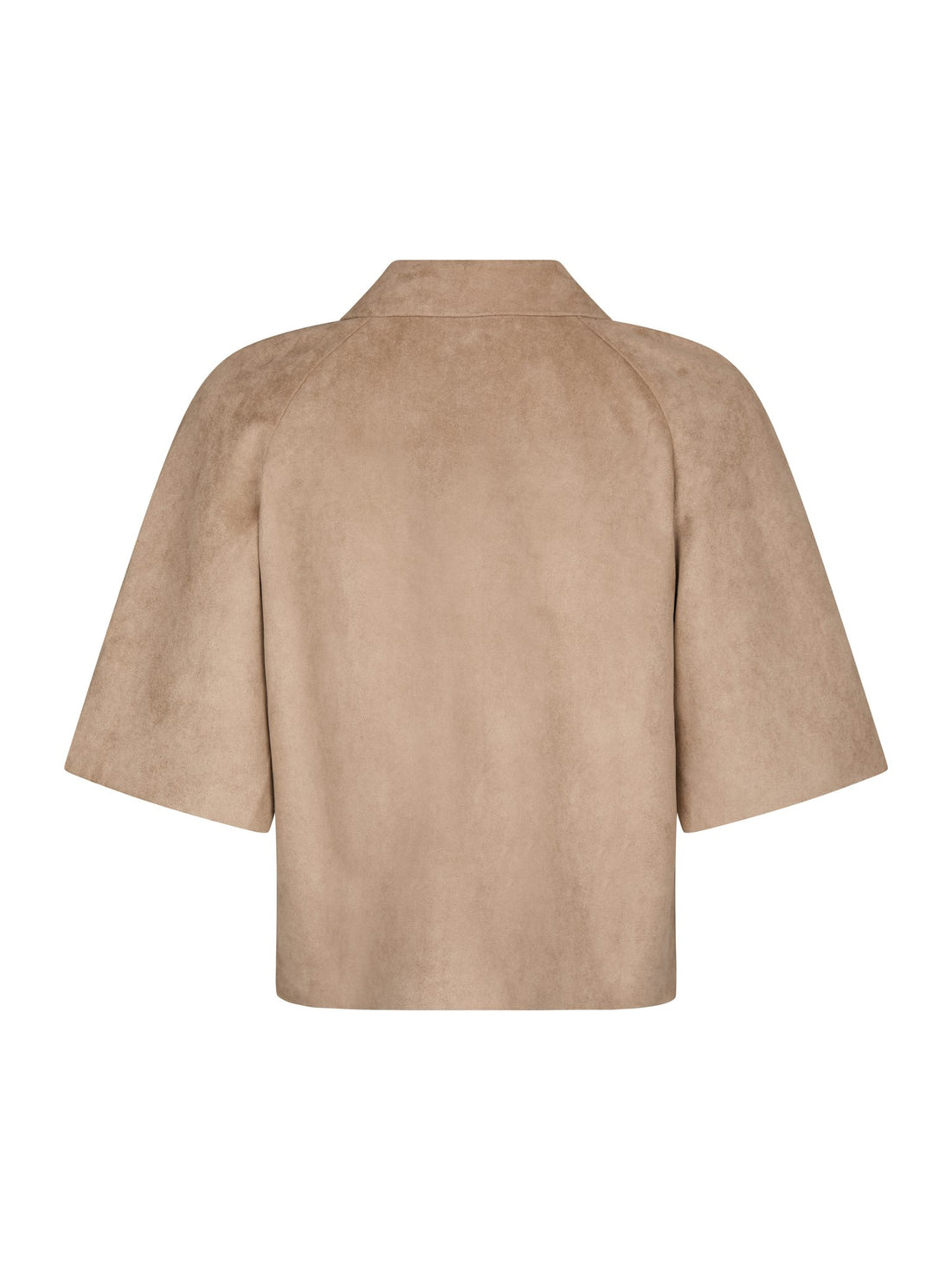 Neo Noir Editta Faux Suede Jacket Sand