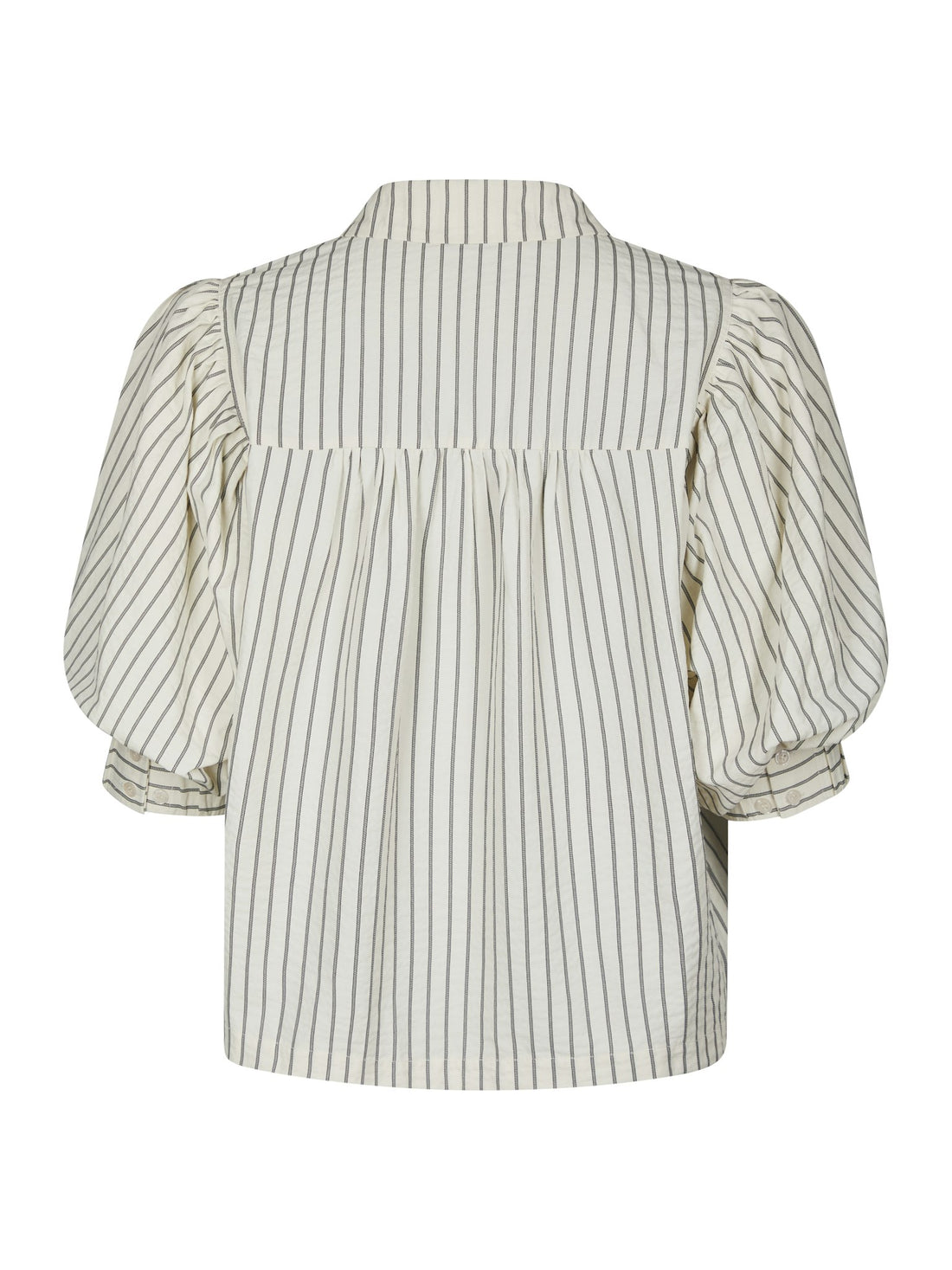 Neo Noir Etta Slim Stripe Shirt Off White
