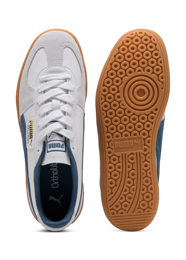 Puma Palermo White Dark Indigo