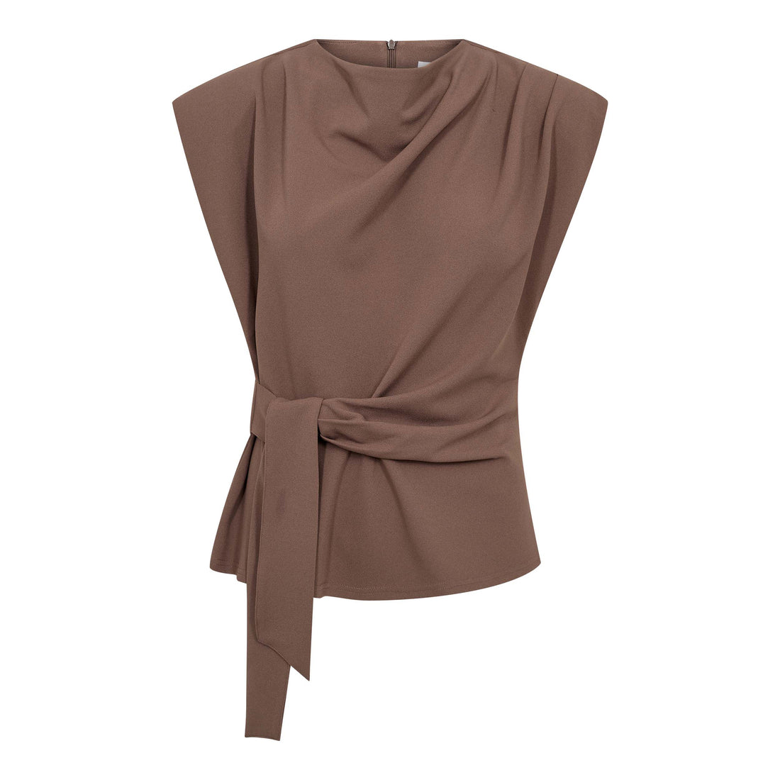 Co’Couture 45182 Falconcc Pleat Top Walnut