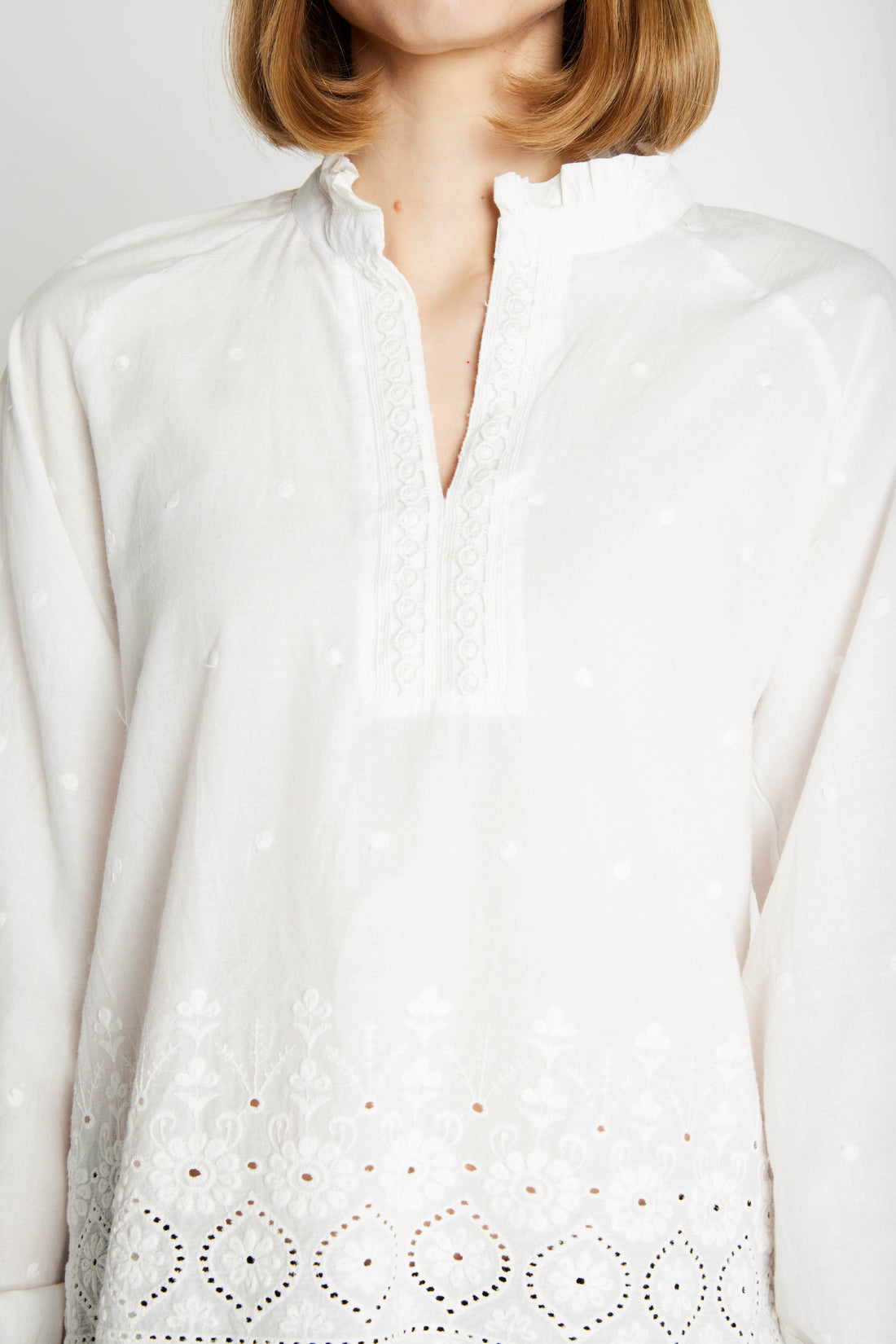 Rue de Femme Galadia blouse Off white